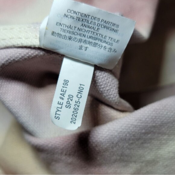 Madewell The Canvas Transport Tote in Watercolor Tie Dye Design - Picture 6 of 7